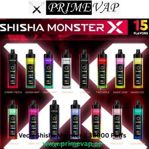 Vecig Shisha Monster X 30000 Puffs Disposable
