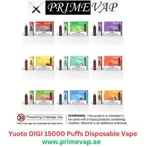 Yuoto DIGI 15000 Puffs Disposable Vape