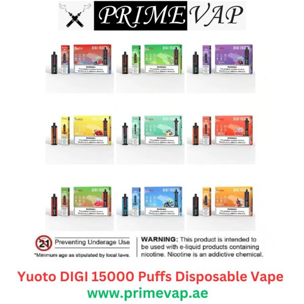Yuoto DIGI 15000 Puffs Disposable Vape