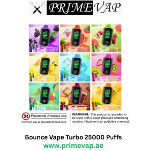 Bounce Vape Turbo 25000 Puffs